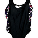 One Piece Black‎ Bathing Suit Black Size XXL Photo 0