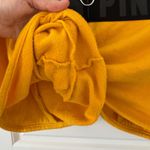 Victoria's Secret  PINK sz M Womens Yellow Logo Campus Shorts Lounge Sleep Casual Photo 8