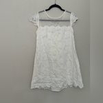 Free People Lace Eyelet Bow Mini Dress Size XS Photo 2