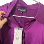 Retrofete NWT Scottie Purple Kimono Sleeve Belted Dress Women’s Size XL Silk Photo 10