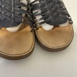BOC Born Womens Size 8 M Blue Strappy Weaved Leather Sandal Photo 9