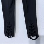 Free People  Movement Black Kali Leggings Lace Braided Back SZ M Photo 3