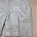 Callaway  Plaid White Blue Golf Shorts Size 8 Photo 1