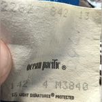 OP VINTAGE: ladies surfer Montabert corduroy surf shorts. Size: 26 Photo 15