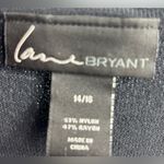 Lane Bryant  14/16 Knit Mini Sweater Dress with Accent Short Sleeves Photo 7