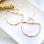 ZARA New!  Irregular Drop Earrings Photo 13