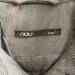 Nau Brown 100% Goose Down Feather Ski Quilted Winter Jacket SZ S Photo 3