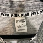PINK Victoria's Secret Heather Grey Quarter Snap Button Up Sweatshirt Size M Size M Photo 3