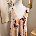 Dress Forum  NWT‎ Tropical Halter Satin Midi Dress size Medium Photo 5