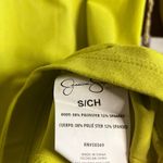 Jessica Simpson  Active Lime‎ Green Open Back Long Sleeve Top Size Small Photo 8