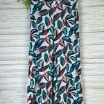 ONIA We Wore What  Leaf Print Wide Leg Palazzo Pants Photo 0