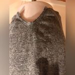 American Eagle Outfitters Women Gray V Neck Pullover Casual Sweater Size SP Photo 4