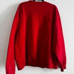 Let It Snow Cat Crewneck 2XL Red Size 2X Photo 5