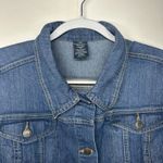Faded Glory  Women’s Jean Jacket Size XXL Blue Denim Button Front Classic Photo 5