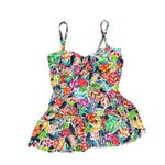 CHAPS BEAUTIFUL PLUS SIZE Women’s swimwear size 20W one piece multicolored floral print good condition Photo 0