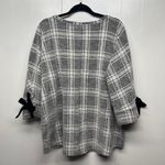 Charter Club  Womens Plaid Sweater 3X Workwear Business Casual Career Warm Cozy Photo 5