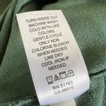 Maurice's Womens Sweatshirt Dress Zip Front Sleeveless Pockets Teal Green Large Photo 10