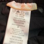 #321 MICHAEL KORS Cotton Strapless Romper Black Size M Photo 2