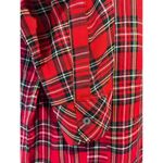 Vineyard Vines Top Womens Sz 12 Red Tartan Plaid Long Sleeve Button-up Shirt Photo 9