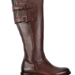 EUC Ecco Leather Satorelle Adjustable Calf
Knee High Boots Brown Size 6 Photo 0