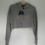 Ivy Park  Festival Palm Tree Cropped Graphic Hoodie Sweatshirt XS Photo 8