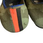 Rothys Womens 7.5 Green Camo Knit Flats classic casual cozy minimalist business Photo 4