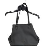 Anne Klein Grey Shoulder 3 pocket Purse Handbag Minimalist Pebbled Leather Photo 0