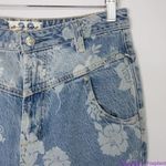 Free People NEW We The Free Naiomi floral print flare jeans, 28 Photo 15