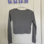 EUC | Top Shop women’s ribbed long sleeve cropped top — size 2 Photo 4