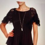 Free People blackbird fringe crochet tassel Textured Knit Photo 1