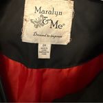 Maralyn & Me ‎ Black Hoody Puffer Coat Photo 6