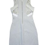 Helmut Lang NWT Compress Twill in Prism Gray Cutout Back Sheath Dress 6 $425 Photo 8