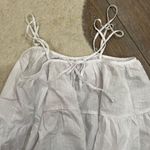 Everlane White Babydoll Tank Top Photo 4