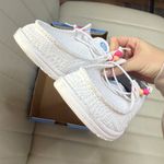 Hey Dude Women’s  Wendy Shoes Boho Crochet Slip On size 9 white comfort slide Photo 8