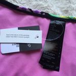 Topshop Black Purple Floral Tanga Ruffle Summer Swimsuit Bikini Bottoms NWT Photo 7