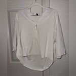 Sarala Shirt *lululemon lab in Antique White Photo 5