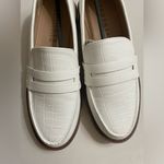 Journee Collection New  Kenly Penny Loafers Slip On Shoes White Size 6.5 Photo 4