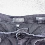 Judy Blue  Black Jogger Jeans Womens 24W High Rise‎ Drawstring Denim Utility Photo 2