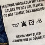 Lovers + Friends Greyson Ultra High Rise Slim Bootcut Jeans Size 27 Skyline Blue Photo 6