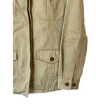 F.M. Allen Jacket Womens Small Safari Hunting Blazer Casual Travel Patch Pocket Tan Photo 4