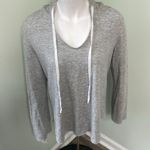 Anthropologie  Drew Scoop Neck Heather Grey Hoodie Medium Photo 4