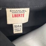 Emanuel Ungaro Liberte Black Front Pocket Button Down size 10/44 Photo 3