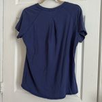 Lululemon Cotton Short Sleeved Shirt Blue Size 6 Photo 3