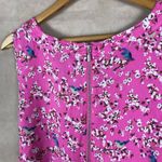 G.H. Bass Birds & Flowers Printed Pink Tank Dress NWT XXL Photo 7