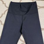 Beyond Yoga  Black High Waist Midi Leggings Shine Applique Detail, size small Photo 11