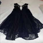 Free People NWOT Black Lace Dress Photo 4