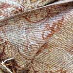 Pashmina  Scarf Brown Tones Rectangle Wrap Shawl Evening Wear New Without‎ Tags Photo 2