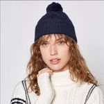 Joie  Macia Pom Pom Beanie Wool Alpaca Blend Photo 0