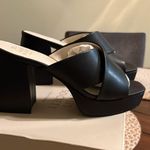 Oasis NIB! Black Platform Sandal Photo 0