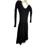 Vintage Sheer Black Lace Dress Photo 3